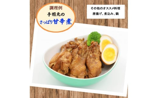 産地直送！恵那どり手羽元 5本×8パック 冷凍 F4N-2396