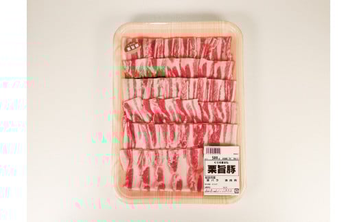 地元の人からも大人気！中津川産 栗旨豚セット F4N-1235