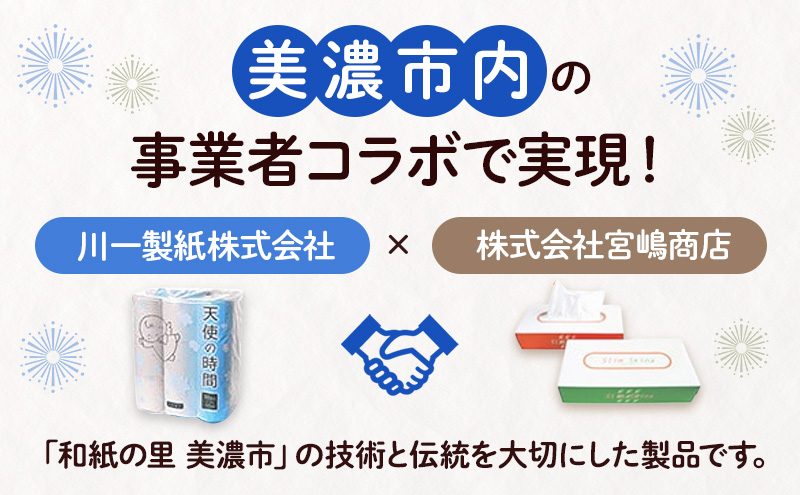 定期便 2ヶ月毎 3回お届け 水に流せる BOXティッシュ 50箱 ティッシュ ティッシュペーパー 箱ティッシュ 紙製品 日用品 消耗品 生活必需品 衛生用品 非常用 備蓄 ストック まとめ買い 防災 国産 日本製 送料無料 川一製紙 岐阜県 美濃市