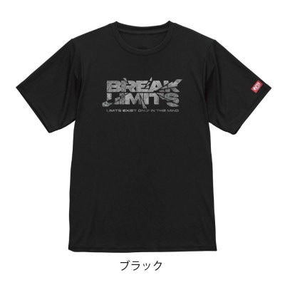 JTTA公認　卓球ユニフォーム【男女兼用(ドライ):Mサイズ】ブレイクリミット　ブラック【1656208】