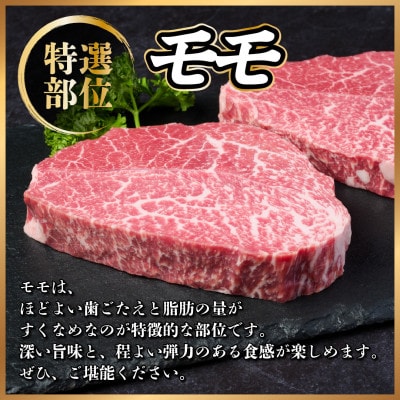 飛騨牛　厚切りモモステーキ約800g【配送不可地域：離島】【1531304】