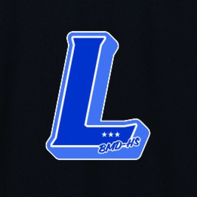 JTTA公認　卓球ユニフォーム【男女兼用(ドライ):XLサイズ】アルファベット　L　ブラック【1589237】