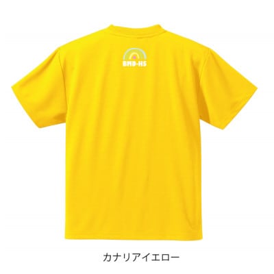 JTTA公認　卓球ユニフォーム【男女兼用(ドライ):XLサイズ】ネバーバックダウンB　カナリア【1658090】