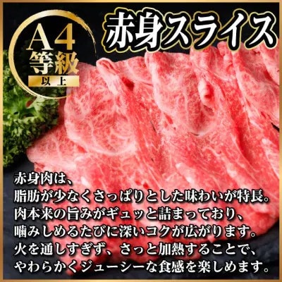 飛騨牛　厳選赤身スライス　1kg(500g×2)  すき焼き・しゃぶしゃぶ用　A4〜A5　黒毛和牛【配送不可地域：離島】【1543808】