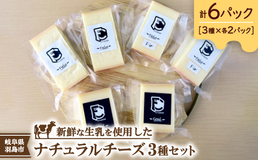 FC　Cheese　ナチュラルチーズ3種×2パック　計6パックセット【配送不可地域：離島】【1699357】