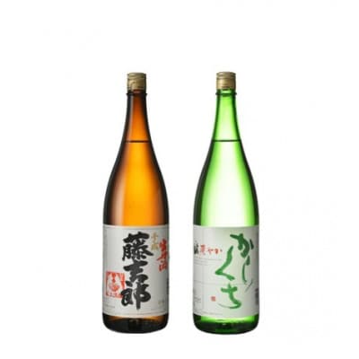 辛口清酒飲み比べセットB(千成藤吉郎1800ml×1本・さわやか辛口1800ml×1本)計2本【配送不可地域：離島】【1549991】