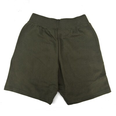 JTTA公認　卓球ユニフォーム【男女兼用:Lサイズ】スウェットゲームハーフパンツ　アーミーグリーン【1667402】