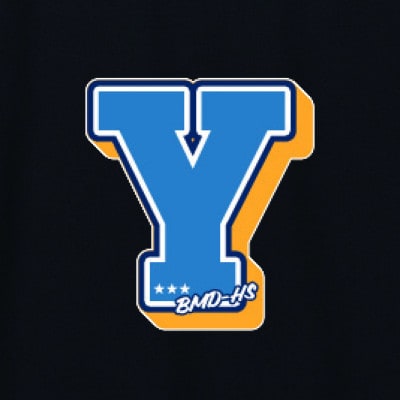 JTTA公認　卓球ユニフォーム【男女兼用(ドライ):XLサイズ】アルファベット　Y　ブラック【1589264】