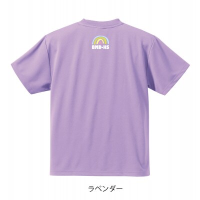 JTTA公認　卓球ユニフォーム【男女兼用(ドライ):Lサイズ】ネバーバックダウンB　ラベンダー【1657921】