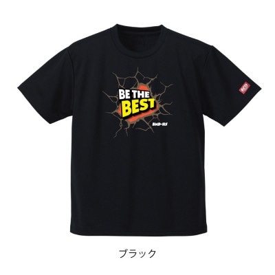 JTTA公認　卓球ユニフォーム【男女兼用(ドライ):Lサイズ】ビーザベスト　ブラック【1657113】