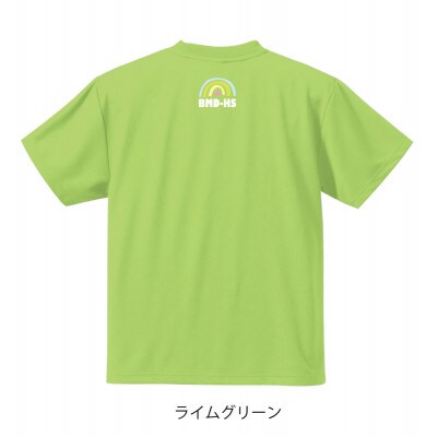 JTTA公認　卓球ユニフォーム【男女兼用(ドライ):140サイズ】ネバーバックダウンB　ライム【1657962】