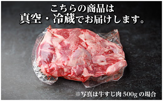 飛騨牛 牛すじ肉 約500g 訳あり【冷蔵便】A4〜A5等級【配送不可地域：離島】【1634455】