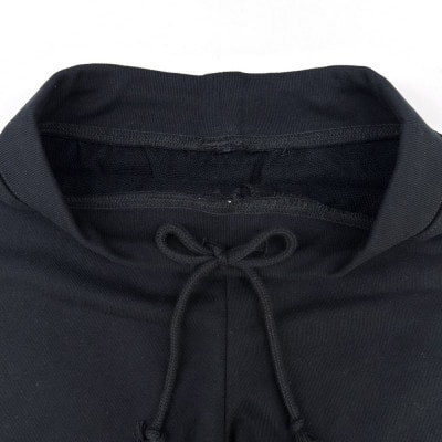 JTTA公認　卓球ユニフォーム【男女兼用:Sサイズ】スウェットゲームハーフパンツ　ブラック【1667312】