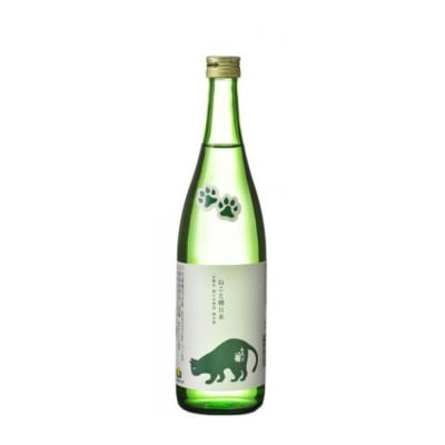 純米 ねこと朝日米セット　720ml×2本【1535833】