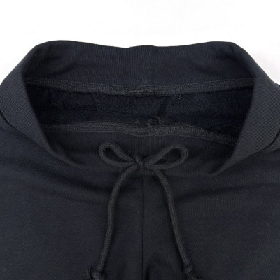 JTTA公認　卓球ユニフォーム【男女兼用:Mサイズ】スウェットゲームハーフパンツ　ブラック【1667315】