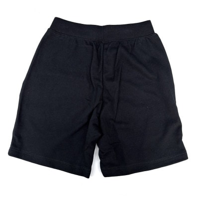 JTTA公認　卓球ユニフォーム【男女兼用:Mサイズ】スウェットゲームハーフパンツ　ブラック【1667315】