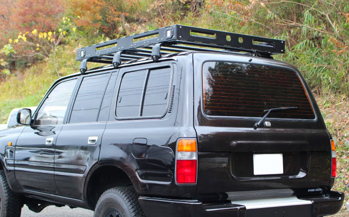 ROS FIELD トヨタ ランドクルーザー80専用 ルーフラック / 車 くるま カー用品 アウトドア レジャー / 恵那市 / ROYAL STAGE [AUEB014]