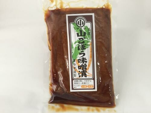 山ごぼう味噌漬 計300g 100g×3袋 / 漬物 味噌漬け ごぼう / 恵那市 / マルコ醸造 [AUCT010]