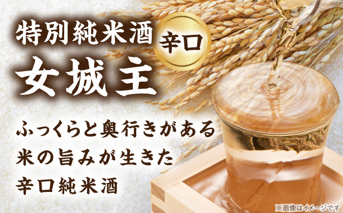 【カーボンオフセット対象】女城主 特別純米酒（720ml×2本セット） / 日本酒 お酒 地酒 銘酒 / 恵那市 / 岩村醸造 [AUAK007]