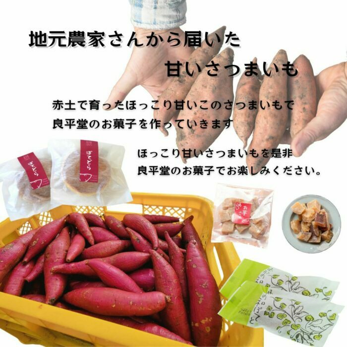 恵那の和ぽてと5個 / スイートポテト いも さつまいも サツマイモ シナモン 焼菓子 和菓子 / 恵那市 / 良平堂 [AUDB026]