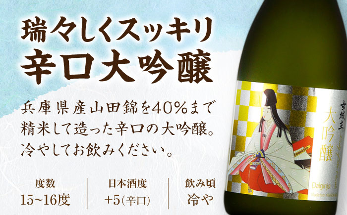 女城主 大吟醸 720ml / 日本酒 お酒 地酒 銘酒 / 恵那市 / 岩村醸造 [AUAK003]