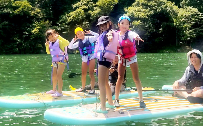 サップツアー まだ誰も知らない恵那で癒しと感動体験（1名様分利用券/90分） [AUFT001]