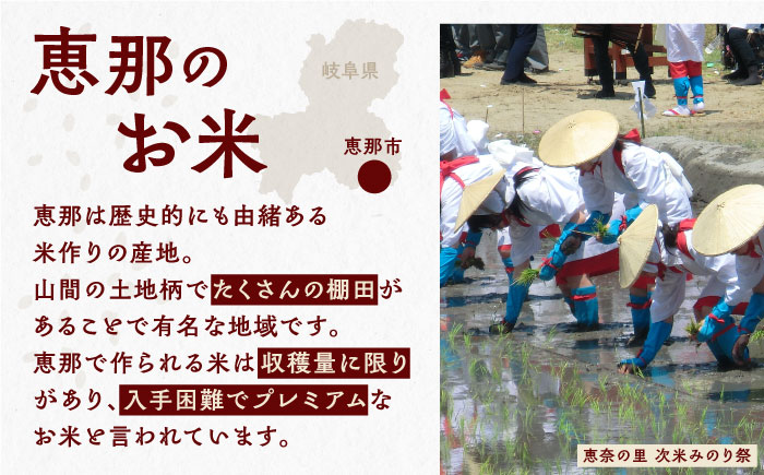 【12回定期便】　こしひかり 白米 10kg×12ヵ月 恵那 / お米 こめ コシヒカリ / 恵那市 / おこめのささき [AUAT007]