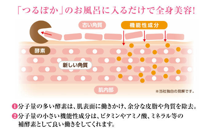 【6回定期便】うるおい入浴液「つるぽか特濃」&「つるぽかヒバの香り」セット / お風呂 酵素風呂 乳酸菌 自然 / 恵那市 / 回生堂 [AUAU007]