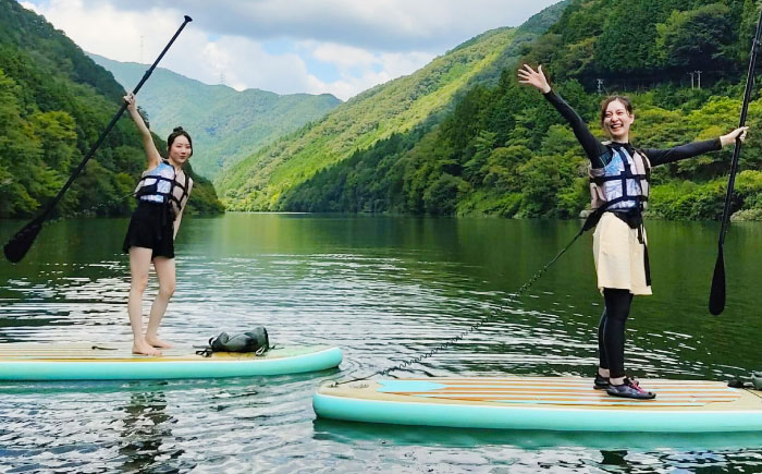 サップツアー まだ誰も知らない恵那で癒しと感動体験（1名様分利用券/90分） [AUFT001]