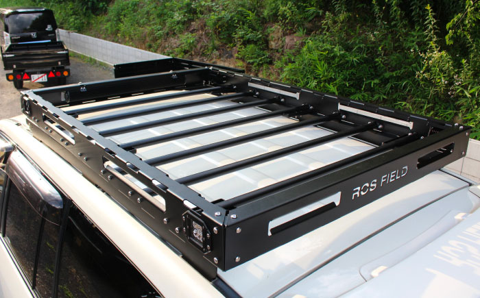 ROS FIELD トヨタ ランドクルーザー100専用 ルーフラック / 車 くるま カー用品 アウトドア レジャー / 恵那市 / ROYAL STAGE [AUEB011]