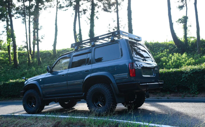 ROS FIELD トヨタ ランドクルーザー80専用 ルーフラック / 車 くるま カー用品 アウトドア レジャー / 恵那市 / ROYAL STAGE [AUEB014]