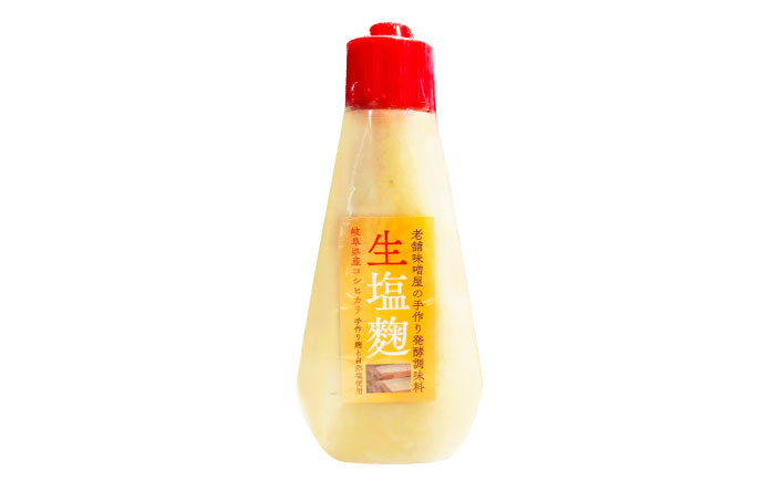 老舗味噌屋の手作り発酵調味料 生塩糀 190g×5本セット / 塩麹 発酵 調味料 / 恵那市 / マルコ醸造 [AUCT015]