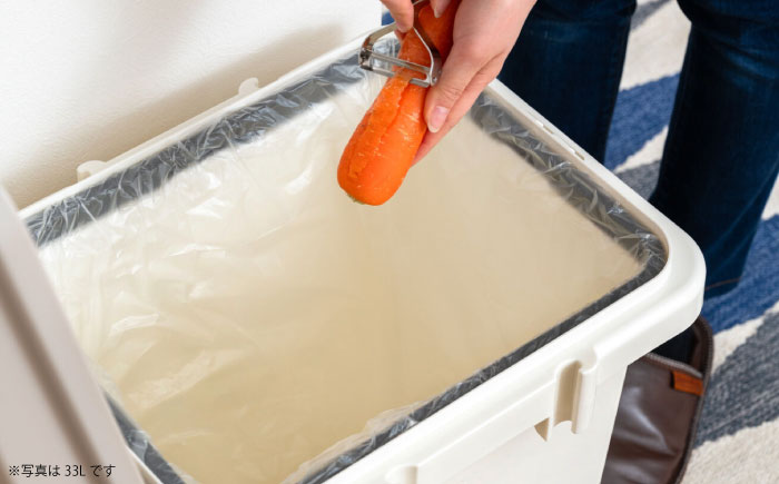 臭いが漏れないゴミ箱 47リットル 1個 / ダストボックス ゴミ箱 ごみ箱 / 恵那市 / 東谷株式会社 明智流通センター [AUAD080]