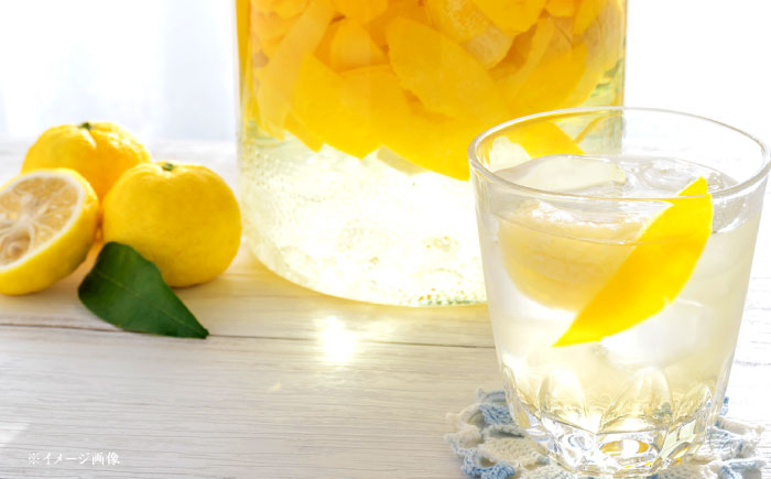 かさぎのゆず 丸ごとゆずしぼり果汁 170ml×5本 / ゆず 柚子 ゆず果汁 果汁 柑橘 ドレッシング 産地直送 / 恵那市 / かさぎゆず組合 [AUAW018]