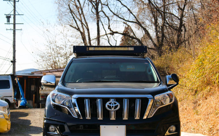 ROS FIELD トヨタ プラド150専用 ルーフラック / 車 くるま カー用品 アウトドア レジャー / 恵那市 / ROYAL STAGE [AUEB012]