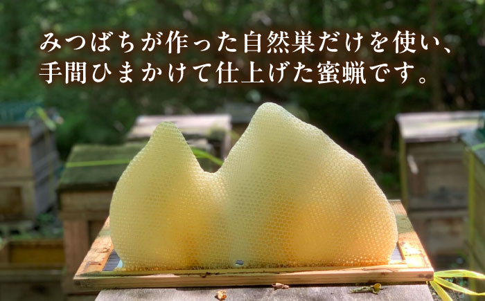 恵那 蜜蝋セット (Sランク蜜蝋450g:150g3枚) 国産 蜜蝋 ハンドメイド 恵那市 / はち工房こうけつ [AUDF022]