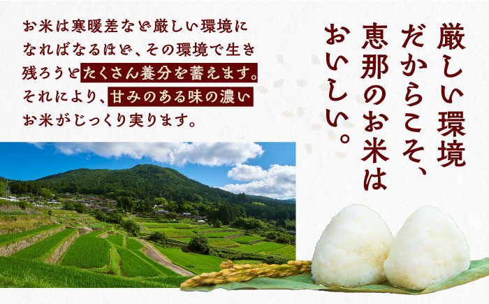 【6回定期便】　こしひかり 白米 10kg×6ヵ月 恵那 / お米 こめ コシヒカリ / 恵那市 / おこめのささき [AUAT006]