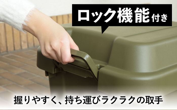 アウトドア 収納ケース グリーン Sサイズ1個 / キャンプ 収納 ボックス アウトドア / 恵那市 / 東谷株式会社 明智流通センター [AUAD016]