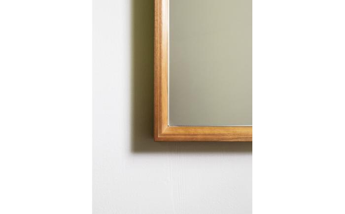 【受注生産】Mirror 06 胡桃/oil finish / 鏡 かがみ ミラー 壁掛け 全身 ウォールミラー 家具 インテリア 身だしなみ おしゃれ 受注 木製 木目調 ナチュラル デザイン / 恵那市 / ROYAL STAGE [AUEB043]