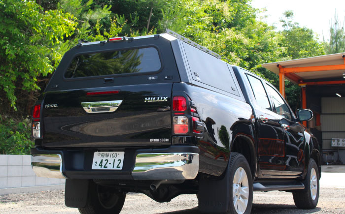 ROS FIELD トヨタ ハイラックス125系 キャノピー / 車 くるま カー用品 アウトドア レジャー / 恵那市 / ROYAL STAGE [AUEB018]