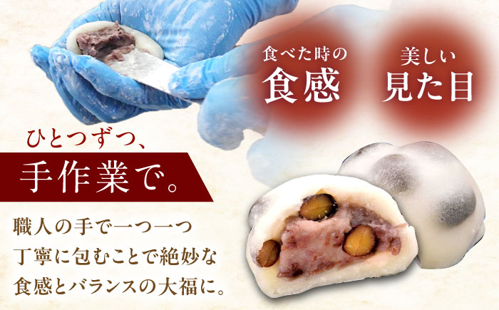 天然よもぎ大福9個と黒豆大福6個セット / 和菓子 よもぎ 黒豆 大福 / 恵那市 / 良平堂 [AUDB044]