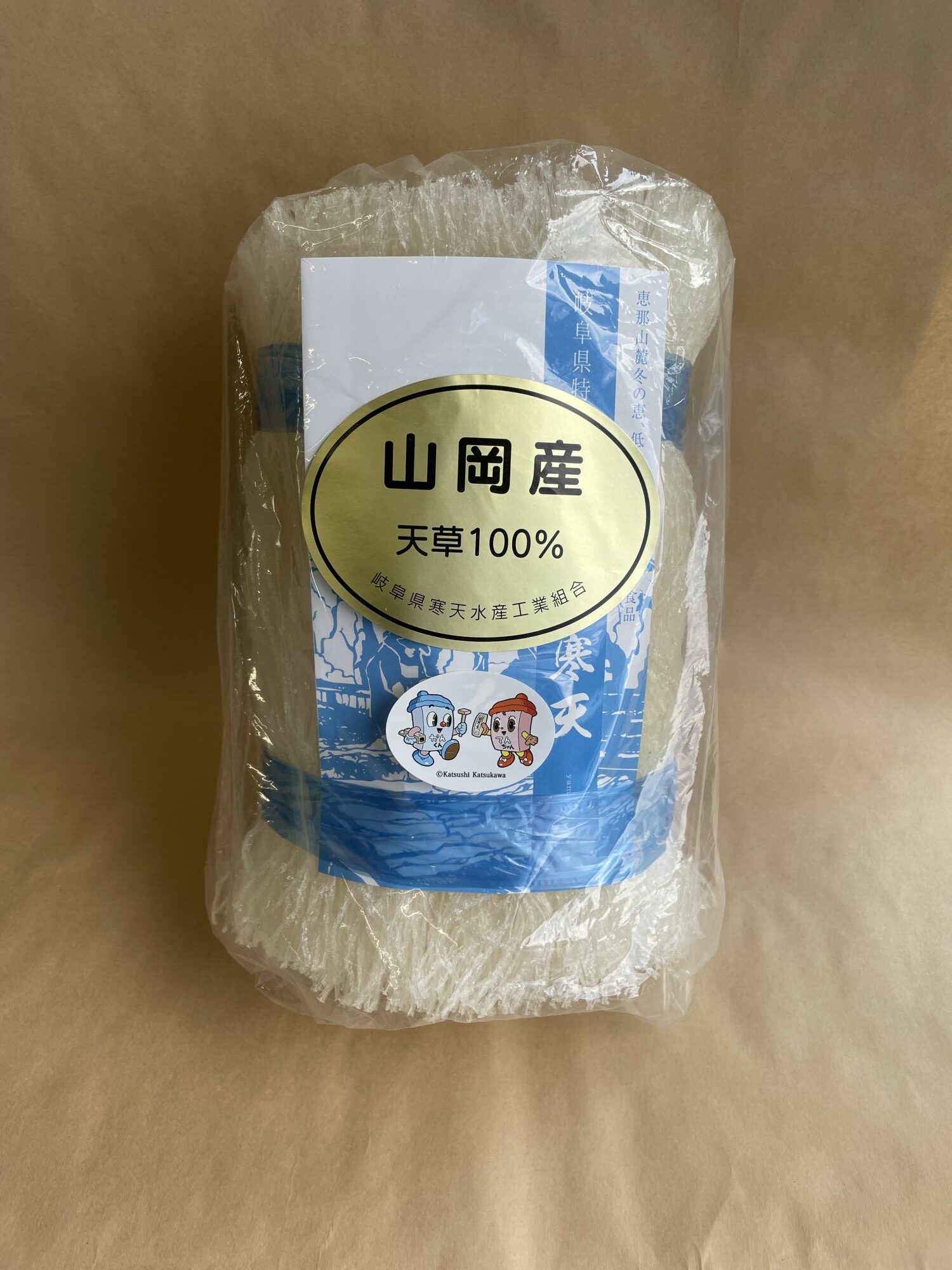 山岡細寒天 500g（1袋）/ 寒天 かんてん 細寒天 / 恵那市 / 岐阜県寒天水産工業組合 [AUBD002]