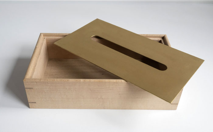 【スピード配送】ティッシュケース［オーク］ / ティッシュケース ティッシュカバー ケース カバー インテリア おしゃれ 小物 木目調 木製 SDG’s ナチュラル 雑貨 贈答 ギフト / 恵那市 / ROYAL STAGE [AUEB048]