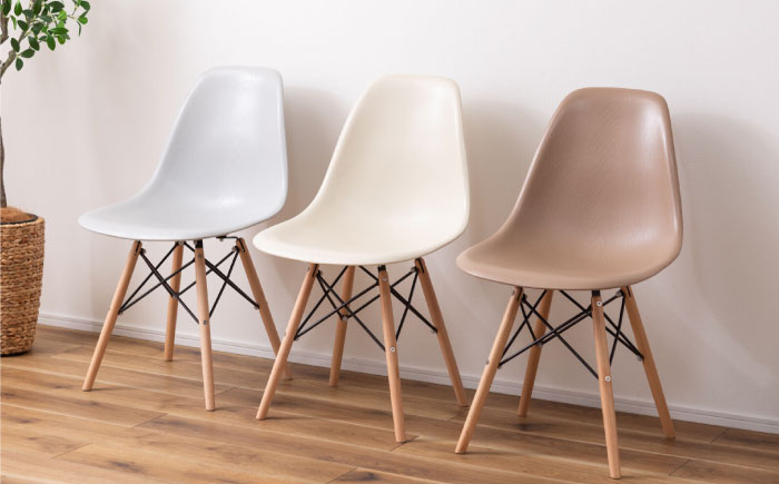 デザインチェア  ブラウン 1脚 / 椅子 チェア インテリア 家具 / 恵那市 / 東谷株式会社 明智流通センター [AUAD050]