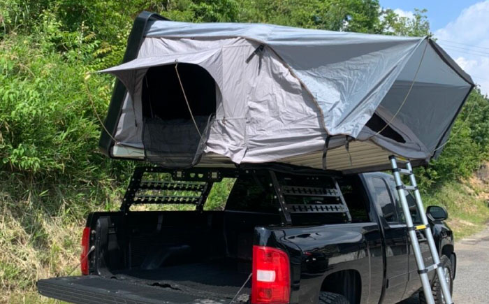 ROS FIELD 汎用 ベッドラック ライト2個 / 車 くるま カー用品 アウトドア レジャー / 恵那市 / ROYAL STAGE [AUEB006]