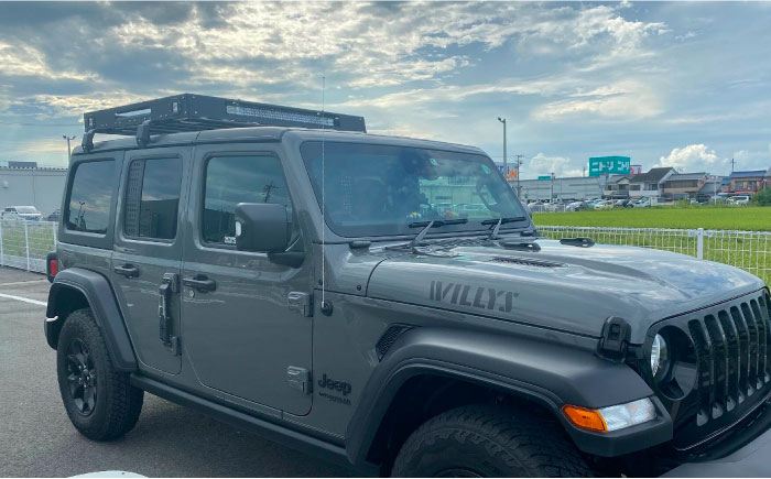 ROS FIELD ラングラー JL専用 ルーフラック / 車 くるま カー用品 アウトドア レジャー / 恵那市 / ROYAL STAGE [AUEB008]