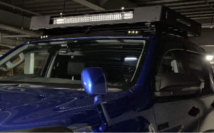 ROS FIELD トヨタ ハイラックス 125系専用 ルーフラック / 車 くるま カー用品 アウトドア レジャー / 恵那市 / ROYAL STAGE [AUEB007]