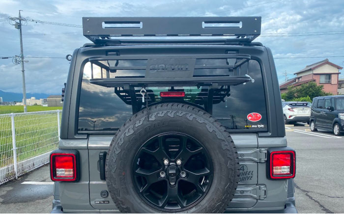 ROS FIELD ラングラー JL専用 ルーフラック / 車 くるま カー用品 アウトドア レジャー / 恵那市 / ROYAL STAGE [AUEB008]