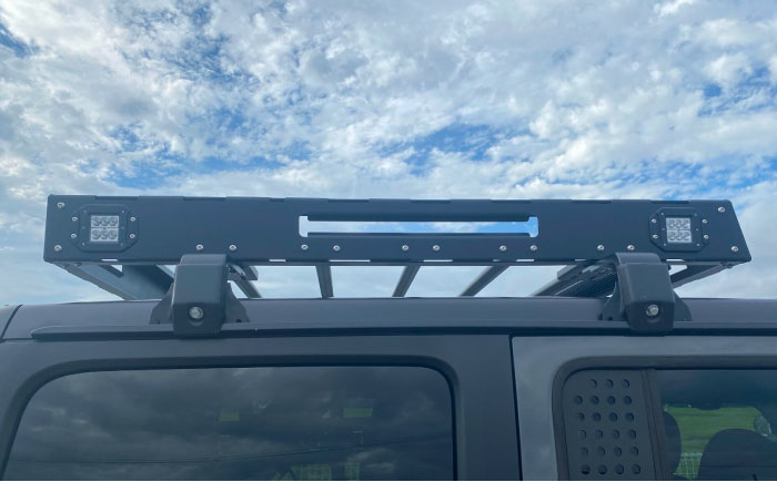 ROS FIELD ラングラー JL専用 ルーフラック / 車 くるま カー用品 アウトドア レジャー / 恵那市 / ROYAL STAGE [AUEB008]