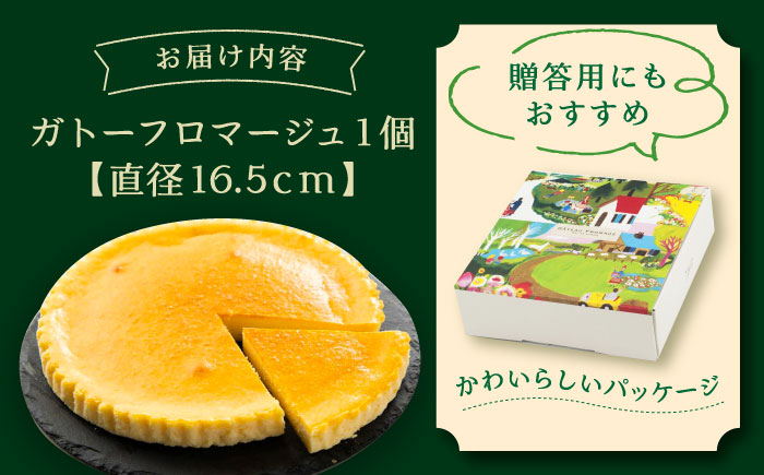 ガトーフロマージュ / チーズケーキ ちーず ケーキ スイーツ 洋菓子 ギフト / 恵那市 / 銀の森 [AUBG058]